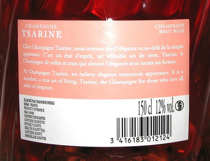 Tsarine, Rosé "Luminous" - Champagne Brut - 1 Magnum (1,5 L)