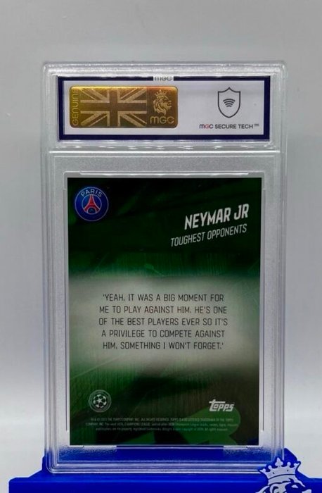 2021 Panini G. Reyna Neymar Jr. Toughest Opponents /99 MGC 10 - 1 Graded card