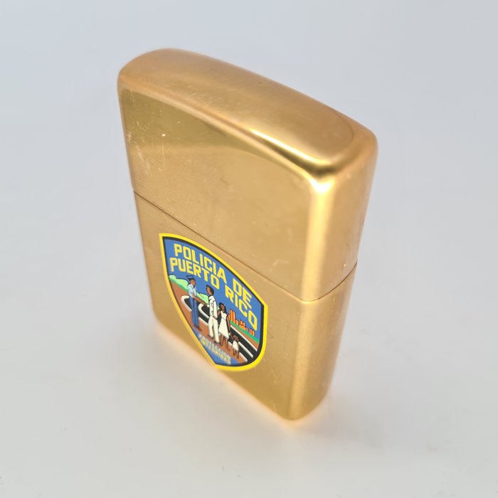 Zippo - Policia de Puerto Rico - Lighter - Messing