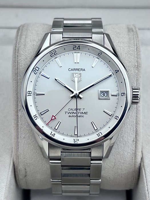 TAG Heuer - Carrera Twin-Time Automatic Calibre 7 GMT - WAR2011-0 - Mænd - 2011-nu