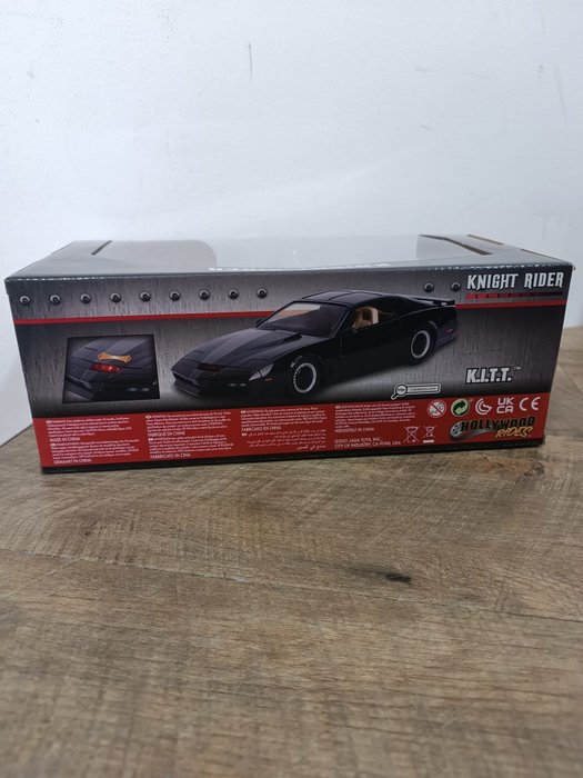 KITT - Knight Rider -  - Filmrekvisitter 1982 Ponitac Premium Die-Cast Edition (perfekt stand, aldrig åbnet)