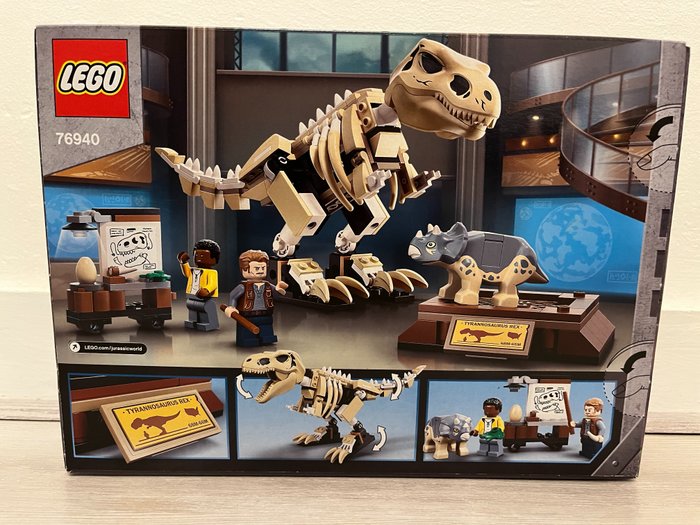 Lego - Jurassic World - 76940 - Tentoonstelling dinosaurusfossiel van T. rex (76940) - Holland