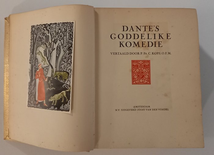 Dante Alighieri - Dante's Goddelike Komedie [no. xxv/xxv] - 1931