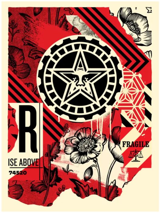 Shepard Fairey (OBEY) (1970) - Gears of Justice