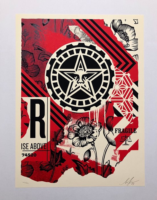 Shepard Fairey (OBEY) (1970) - Gears of Justice