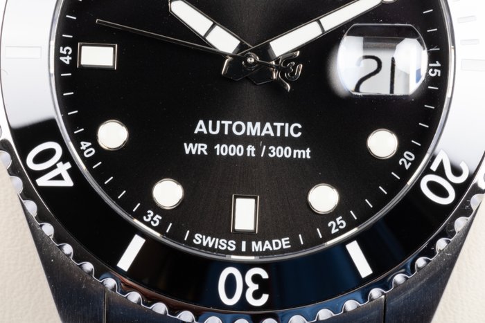 Philip Watch - Caribe Diving - Automatic - Date - Helium valve - Swiss Made - 300 m - 42 mm - Sapphire crystal - Mænd - 2020+