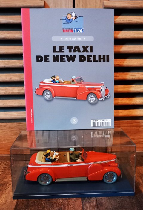 Moulinsart / Hachette - Tintin - Moulinsart 1 op 24 - 03 - de taxi Cadillac van New Delhi   *** MINT ***