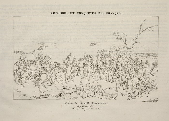 J P Voïart / A Tardieu - Monumens des victoires et conquêtes des Français - 1er Empire - 1822