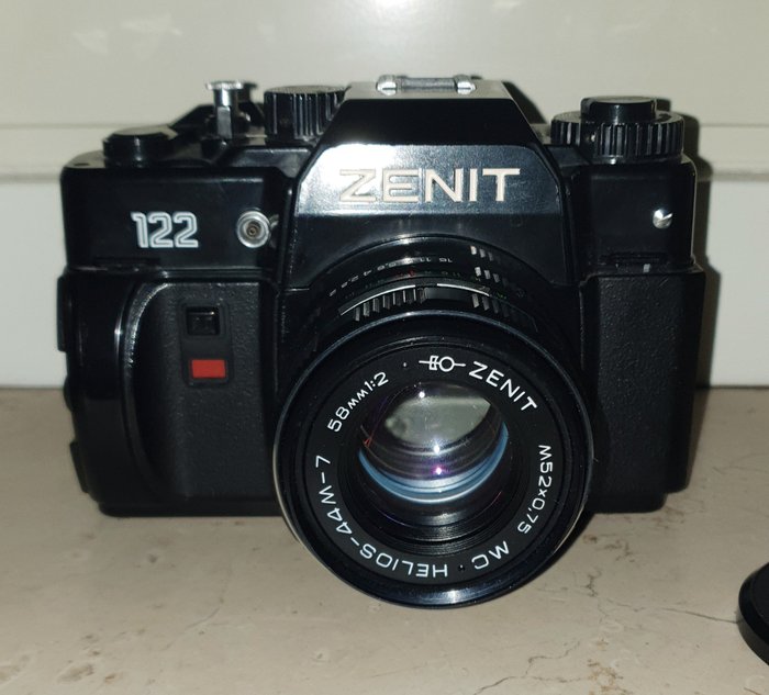 Zenit 122 + elios 44M-7 58mm f/2 + Mir-1B 2.8/37 + 2x converter | Reflekskamera med enkelt linse (SLR)