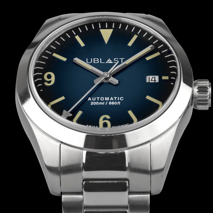 Ublast - Explorer - Automatic Swiss MOVT - UBEXDA40BU - Sub 20 ATM - Mænd - Ny