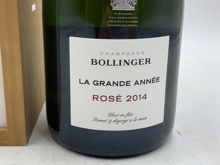 2014 Bollinger, La Grande Année - Champagne Rosé - 1 Flaske (0,75L)