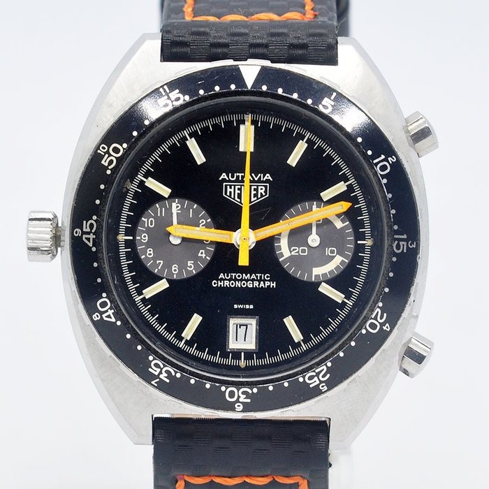 Heuer - Autavia Chronograph 'Orange Boy' - 11630 - Mænd - 1970-1979