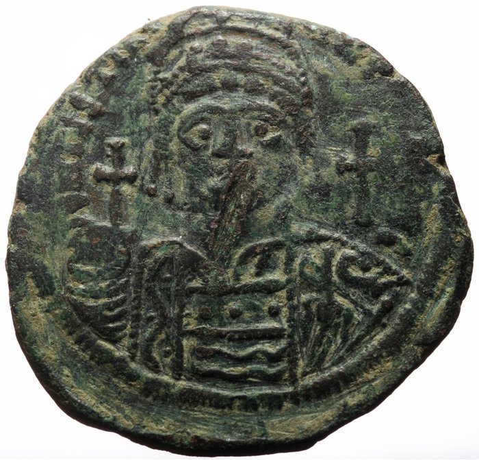 Byzantinske rige Justinian I (AD 527-565) Follis  (Ingen mindstepris)