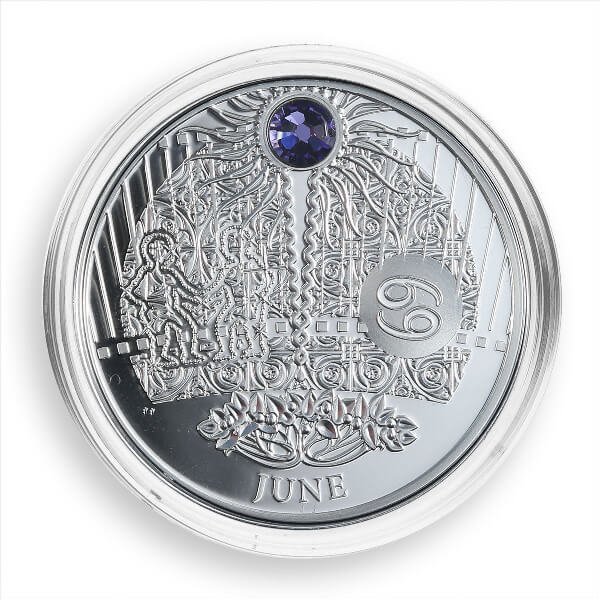 Niue. 1 Dollar 2013 June - The Magic Stones of Happiness, Proof  (Ingen mindstepris)