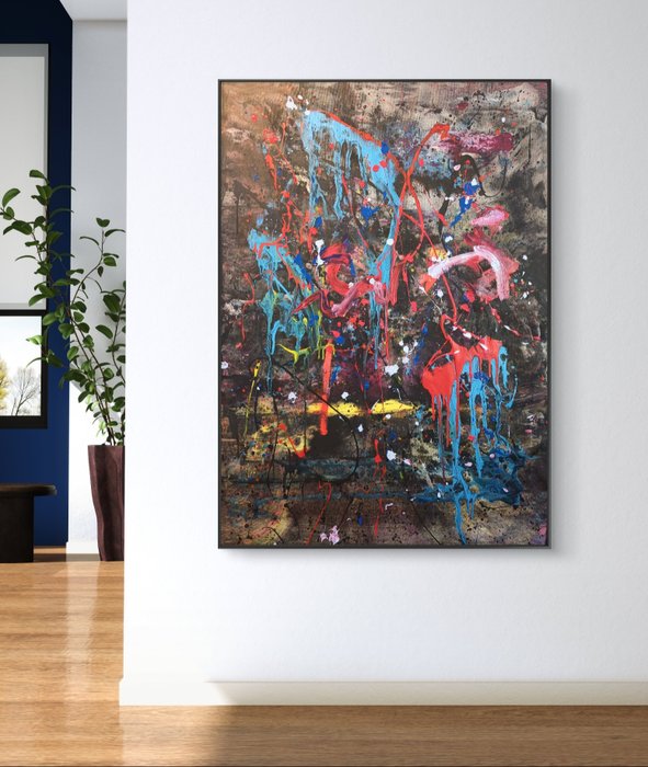 Jana Noldin - Abstract 916 - XXL No Reserve Day