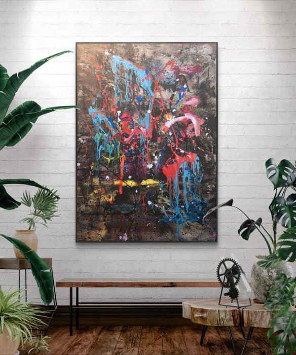 Jana Noldin - Abstract 916 - XXL No Reserve Day