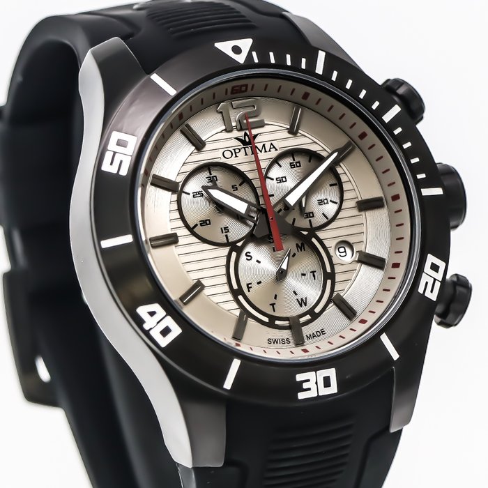 Optima - Swiss Chronographe - OSC382-BX-2 - Ingen mindstepris - Mænd - 2011-nu