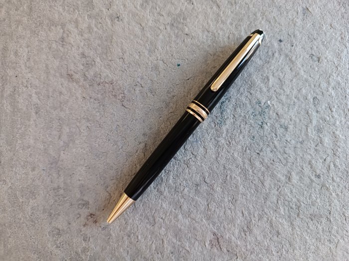 Montblanc - Bolígrafo Montblanc Meisterstuck de resina negra. - Pen