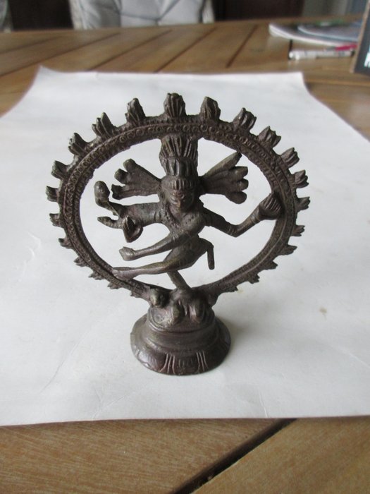 15 statuer af den dansende gud Shiva Nataraj - hinduisme - Nepal  (Ingen mindstepris)