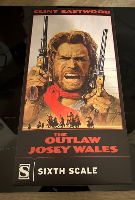 SideShow legetøj  - Actionfigur Clint Eastwood - The Outlaw , Rare