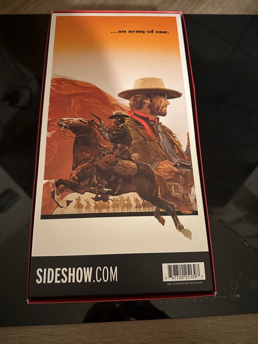 SideShow legetøj  - Actionfigur Clint Eastwood - The Outlaw , Rare