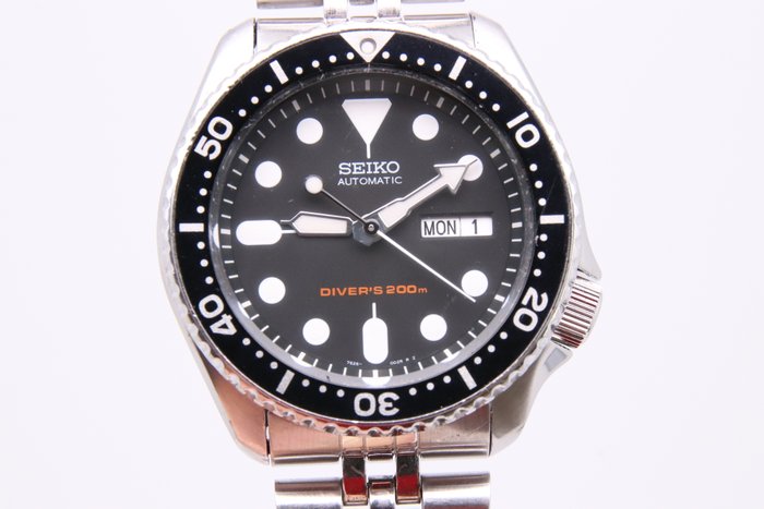 Seiko - SKX - Ingen mindstepris - SKX007K | 7S26-0020 - Mænd - 2011-nu