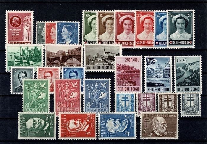 Belgien 1953 - hele år 1953 - OBP 908/937