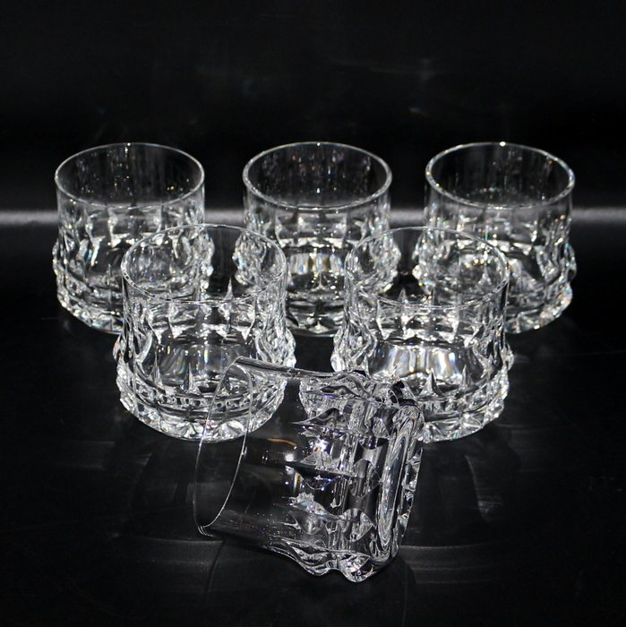 Rosenthal - Whisky glas (6) - Hold fast - Krystal