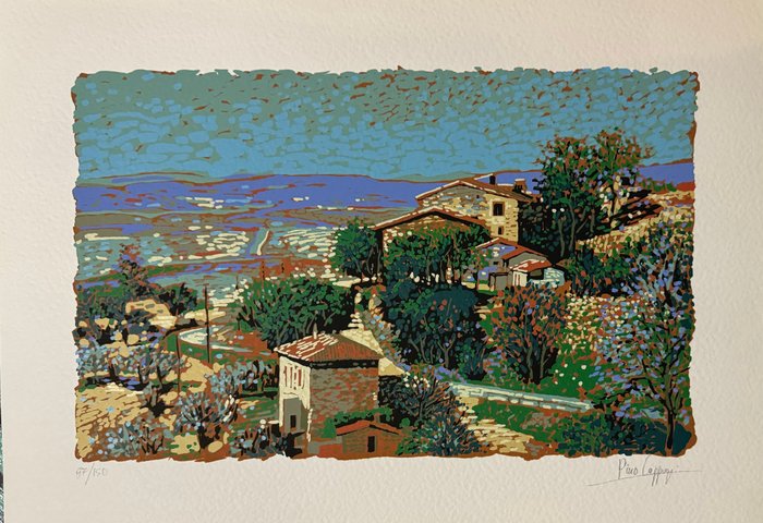 Pino Cappugi (1943-2019) - Beautiful Toscana - Portfolio di 4 serigrafie