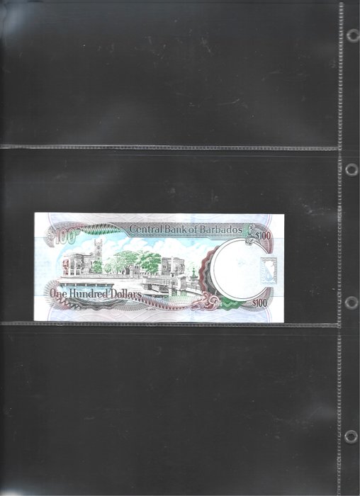 Barbados. - 100 Dollars 2007 - Pick 71a  (Ingen mindstepris)