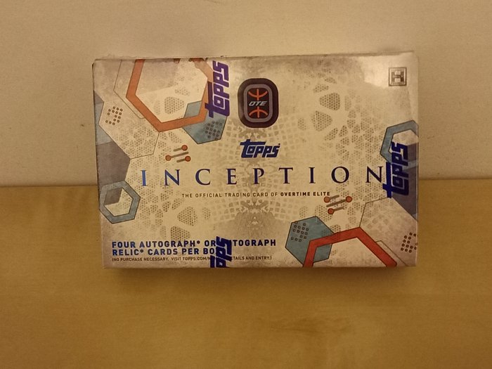 2023 Topps Inception Overtime Elite - 1 Sealed box - Næsten så god som ny (NM)