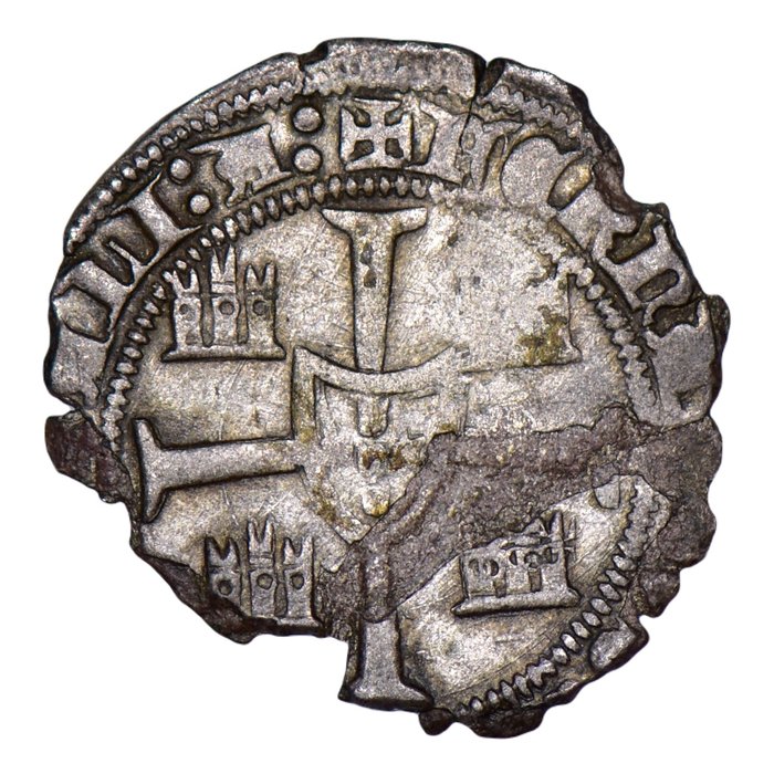 Polen. D. Fernando I (1367-1383). Barbuda (28 Dinheiros) - Porto - Besantes em Cruz - Rara - Free shipping (worldwide)