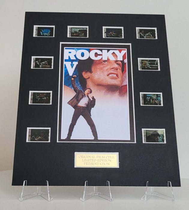 Rocky 5 - Framed Film Cell Display with COA