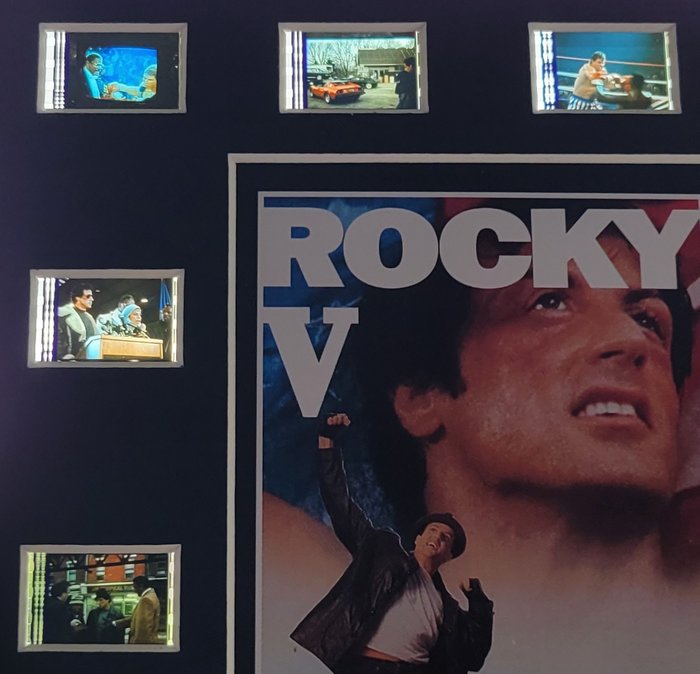 Rocky 5 - Framed Film Cell Display with COA