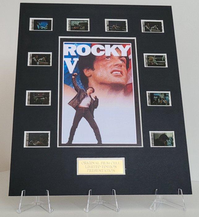 Rocky 5 - Framed Film Cell Display with COA