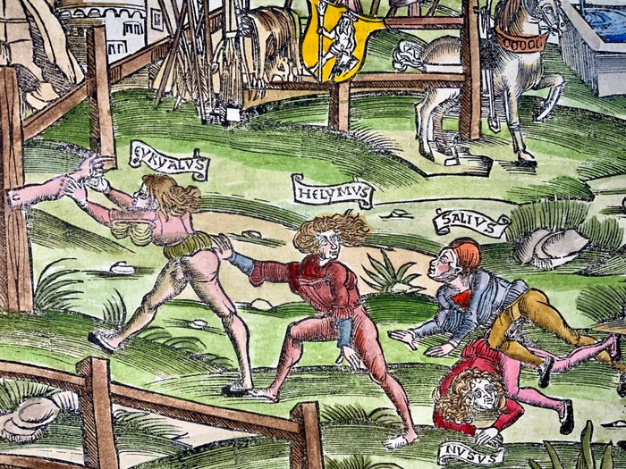 Master of Gruninger Workshop - Tournament, the Running Race - 1517 - 1517