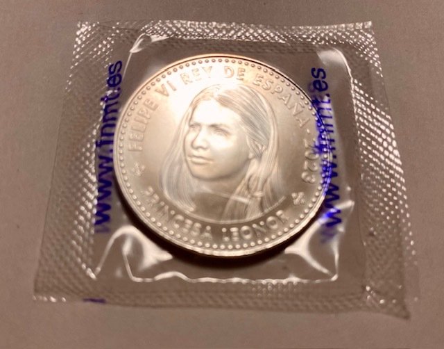 Spanien. 40 Euro 2024 "Princesa Leonor"  (Ingen mindstepris)