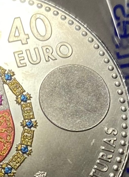 Spanien. 40 Euro 2024 "Princesa Leonor"  (Ingen mindstepris)