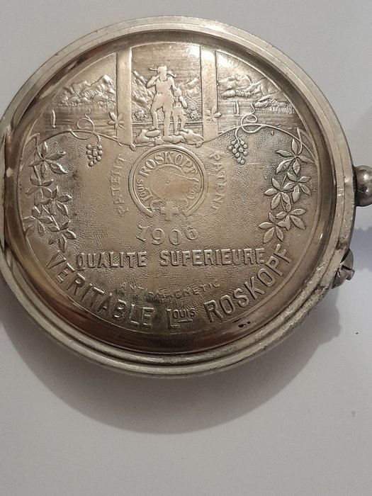 Veritable Louis Roskopf (1906), Qualité Superieure (patent) relógio de bolso - 1901-1949