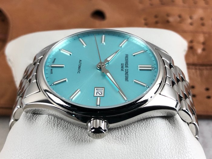 Frédérique Constant - Classic Gents Tiffany - Ingen mindstepris - FC-303BL5B6B - Mænd - 2011-nu