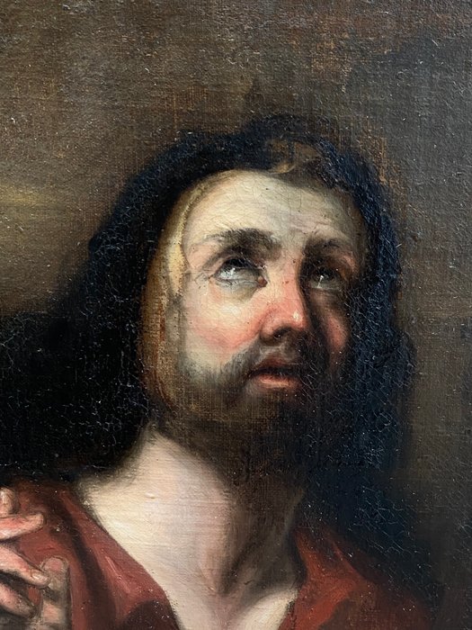 Scuola napoletana (XVIII) - Retrato de Cristo