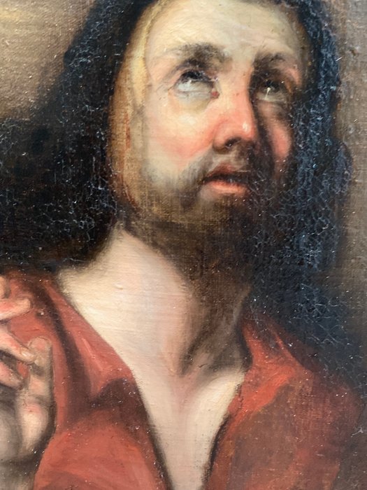 Scuola napoletana (XVIII) - Retrato de Cristo