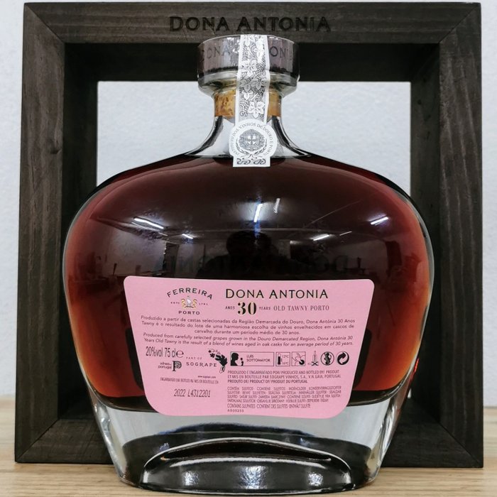 Ferreira Dona Antónia - 30 years old Tawny - Flasket 2022 -  Douro  - 1 Flaske (0,75L)