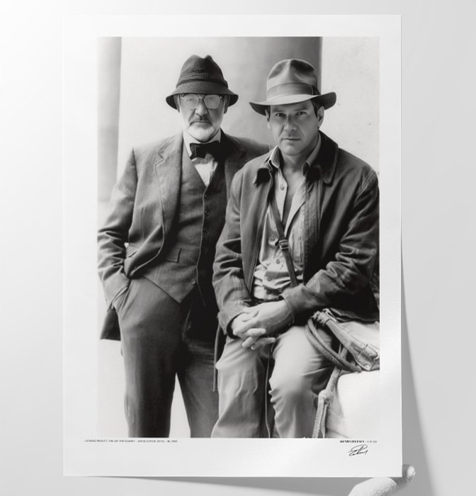 Indiana Jones and the Last Crusade (1989)   - Memories Collection - Luxury XXXL Fine Art Photography - ! 80x60 cm ! - Limited Edition Nr 01 of 100 - Serial ML10065