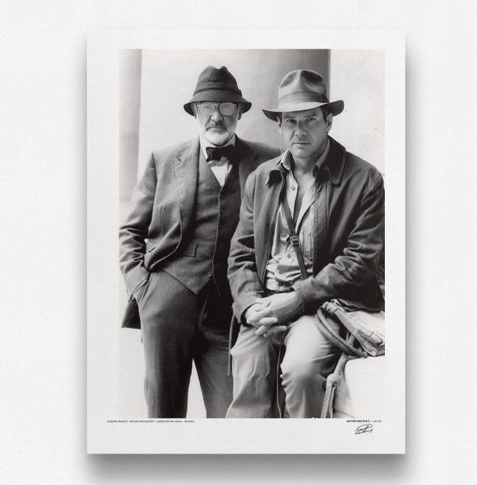 Indiana Jones and the Last Crusade (1989)   - Memories Collection - Luxury XXXL Fine Art Photography - ! 80x60 cm ! - Limited Edition Nr 01 of 100 - Serial ML10065