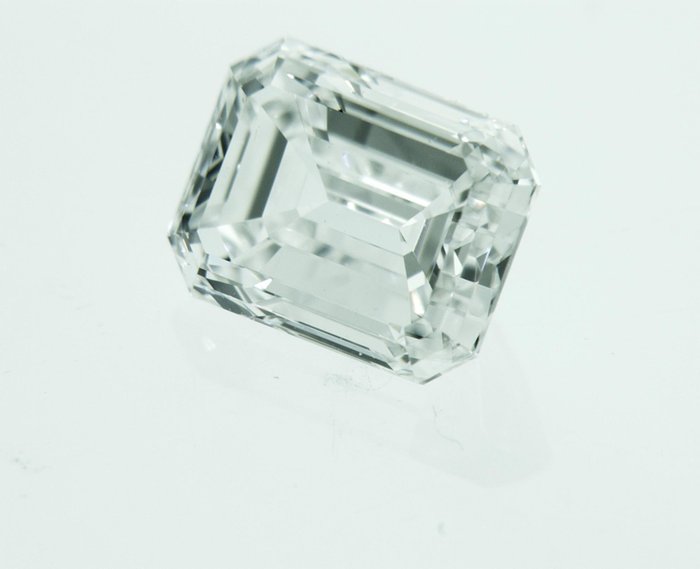 1 pcs Diamant  (Natur)  - 1.01 ct - Smaragd - E - VVS1 - Gemological Institute of America (GIA) - n133