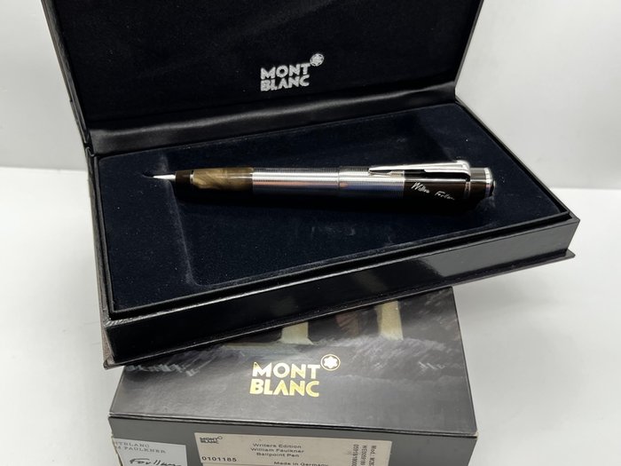 Montblanc - MONTBLANC Writers Edition 2007 William Faulkner Full Set - Kuglepen