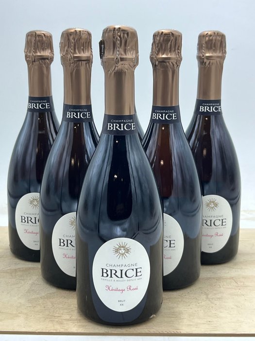 Brice, Héritage Rosé Brut XX - Champagne Rosé - 6 Flasker (0,75 L)