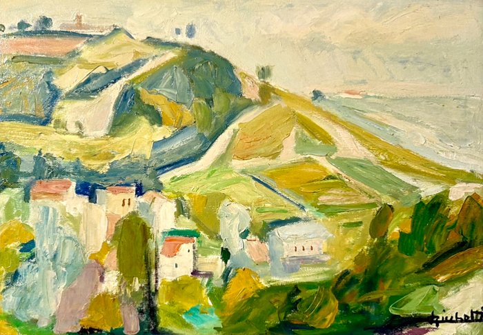 Luciano Ricchetti (1897–1977) - Paesaggio Collinare