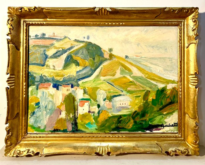 Luciano Ricchetti (1897–1977) - Paesaggio Collinare